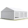 Tendone per feste 5x6 m pvc bianco 100% impermeabile Gazebo da giardino Tendone da esterno Tenda