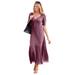 Plus Size Women's Gauze Maxi Dress by ellos in Fig (Size 1X)