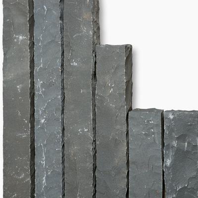 Seltra Natursteine Palisaden SANOKU® Basalt anthrazit-schwarz, 12x12 cm, 150 cm