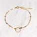 Anthropologie Jewelry | Anthropologie 14k Gold Fill Karma Bracelet | Color: Gold | Size: Os