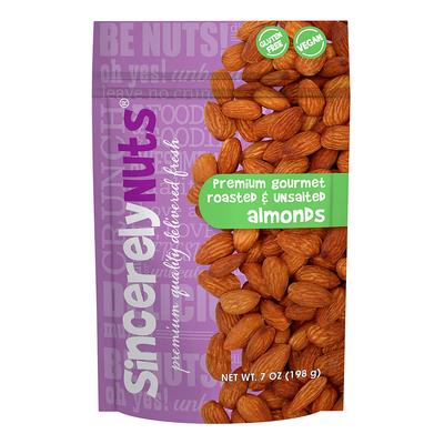 SincerelyNuts Nuts - Unsalted Roasted Almonds