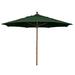 Darby Home Co Sanders 8' Market Umbrella Metal in Yellow | Wayfair DBHM7778 42916766