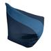East Urban Home Minnesota Standard Bean Bag Cover Polyester/Fade Resistant in Blue | 2 H x 28 W x 42 D in | Wayfair
