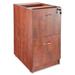 Lorell Essentials Series 2-Drawer Desk File Pedestal Manufactured Wood in Brown | 28.3 H x 16 W x 22 D in | Wayfair LLR69606