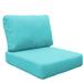 River Brook Indoor/Outdoor 3 Piece Replacement Cushion Set Acrylic in Green/Blue/Brown kathy ireland Homes & Gardens by TK Classics | Wayfair