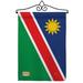 Breeze Decor Impressions Decorative 2-Sided Polyester 19 x 13 in. Garden Flag in Blue/Green/Red | 18.5 H x 13 W x 1 D in | Wayfair