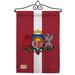 Breeze Decor Impressions Decorative 2-Sided Polyester 19 x 13 in. Garden Flag in Red | 18.5 H x 13 W x 1 D in | Wayfair
