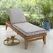 Birch Lane™ Corley Hinged Outdoor SunbSeat Cushion | 3 H x 25 W in | Wayfair 40E81FF757FF4FD3A75F077CA87316B6