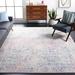 Blue 63 x 0.39 in Indoor Area Rug - Bungalow Rose Sanasar Southwestern Power Loom Ivory/Dark Indoor Rug | 63 W x 0.39 D in | Wayfair