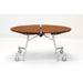 National Public Seating Circular Cafeteria Table, Steel | 29 H x 48 W x 48 D in | Wayfair MT48R-MDPECROK