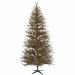 The Holiday Aisle® Vienna Twig 3'/Brown Pine Artificial Chritmas Tree w/ 50 Clear/White Lights in Green | 36 H x 21 W in | Wayfair