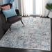 Blue/Gray 79 x 0.9 in Indoor Area Rug - 17 Stories Erhart Oriental Light Gray/Blue/White Area Rug | 79 W x 0.9 D in | Wayfair