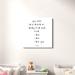 Ebern Designs 'Classic Quotes III' by Jarman Fagalde - Wrapped Canvas Textual Art Canvas in Black/White | 30 H x 30 W x 1.25 D in | Wayfair