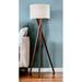 Corrigan Studio® Nokes 63" Tripod Floor Lamp, Solid Wood in White | 63 H x 20 W x 20 D in | Wayfair 757F1EDD2A104060A43E8E5F3DD885EE