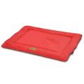 Tucker Murphy Pet™ Leah Chill Dog Pad Polyester/Faux Suede in Red/Brown | 30 W x 23 D in | Wayfair PY2003ELF