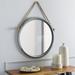 Gracie Oaks Nellysford Modern & Contemporary Accent Mirror Metal | 24.25 H x 24.25 W x 1.37 D in | Wayfair 9B35676FF95243D88ECB546CA851E273