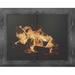 Williston Forge Koval Cabinet Style Steel Fireplace Door Steel in Gray | 33 H x 46 W x 3 D in | Wayfair EC386A03E155439586E468ADFCBE30FB