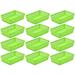 Rebrilliant Storage for Office Drawer Plastic Basket Set Plastic in Green | 2.25 H x 9 W x 6 D in | Wayfair C44BE2754DB146D595868890595F9B95