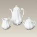 One Allium Way® Engstrom Porcelain Tea Set for 4 People Porcelain China/Ceramic in White | 8.75 H x 6.5 W x 5.25 D in | Wayfair