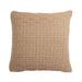 Rosalind Wheeler Bradsher Square Pillow Cover Acrylic in White/Brown | 20 H x 20 W x 1 D in | Wayfair ADFD6992FAF2453195386B337814C587