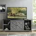 Sand & Stable™ Portsea TV Stand for TVs up to 80" Wood in White | 30 H in | Wayfair 7C670D4821D14F1E8EE3E944DBAFB797