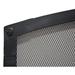 Williston Forge Single Panel Steel Fireplace Screen Steel in White/Black | 35 H x 47 W x 1 D in | Wayfair 3EF172FF652145968A327C1D4DBD8A98