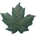 Rosalind Wheeler Sova Maple Leaf Stepping Stone Metal in Gray | 12 H x 12 W x 1 D in | Wayfair 9A1547E43E7C4E44A613FF2115558E26