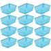 Rebrilliant Storage for Office Drawer Plastic Basket Set Plastic in Blue | 2.25 H x 6 W x 4.5 D in | Wayfair 332584FD5A354B53A82E63F457AC4830