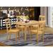 Gracie Oaks Jake-Tyler Extendable Solid Wood Dining Set Wood in Brown | 29 H in | Wayfair F65D0510D01D491EA16C61BBC7B228EE