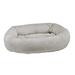 Bowsers Aspen Doughnut Polyester/Synthetic Material in Black | 8 H x 35 W x 27 D in | Wayfair 16062