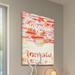 Trinx 'Campbells' - Wrapped Canvas Painting Print Metal in Red/White | 60 H x 40 W x 1.5 D in | Wayfair 5370C770EE714D7A827DBCC440EDE9F7