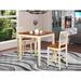 Red Barrel Studio® Counter Height Rubberwood Solid Wood Dining Set Wood in White | Wayfair 5CBC69A8306B4B37BA7D1B492D68035C