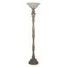 Ophelia & Co. Polyresin 69" Floor Lamp in Yellow | 69 H x 15.75 W x 15.75 D in | Wayfair LPS-121-T