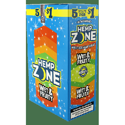 Hemp Zone Wet & Fruity Hemp Wraps