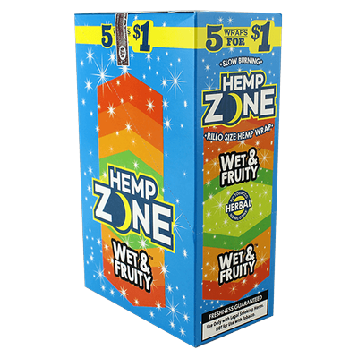 Hemp Zone Wet & Fruity Hemp Wraps