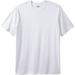 Men's Big & Tall Performance Flex Crewneck Tee by KingSize in White (Size 7XL)