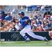 Mookie Betts Los Angeles Dodgers Autographed 8" x 10" Hitting Photograph