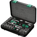 Wera 8100 SA 2 Zyklop Speed Ratchet, Sockets, Bits and Accessories Set, 1/4" Drive, 42PC, 05003533001