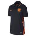 NIKZY|#Nike Knvb Y Nk BRT Stad JSY SS AW Fußball-T-Shirt Unisex Kinder S Black/Safety orange