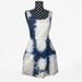 American Eagle Outfitters Dresses | American Eagle Bleached Denim Dress Size 2 | Color: Blue/White | Size: 2