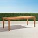 Chevron Teak Expandable Dining Table - Frontgate