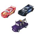Disney Pixar Cars GPB03 - Farbwechsel Fahrzeuge 3er-Pack mit Lightning McQueen, Hook und Bobby Swift, Geschenk für Kinder ab 3 Jahren