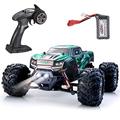 VATOS Remote Control Car RC Car Toy 4WD High Speed Car Off Road Vehicle 1:20 Scale 26km/h 2.4GHz RC Monster Truck Racing Car RC Buggy Truck Crawler Hobby Toy for Kids (Green)