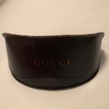Gucci Accessories | Authentic Gucci Sunglasses With Gucci Case | Color: Black | Size: Os