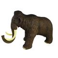 Giant Mammoth Soft Stuffed Extinct Ice Age Animals Toys for Kids Boys Girls Aged 3+ 21"/54 cm