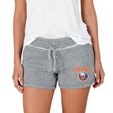 Women's Concepts Sport Gray New York Islanders Mainstream Terry Shorts