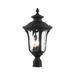 Livex Lighting Oxford 22 Inch Tall 3 Light Outdoor Post Lamp - 7859-14