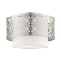 Livex Lighting Calinda 1 Light Semi Flush Mount - 49862-91