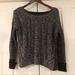American Eagle Outfitters Sweaters | Black And White Scoop Sweater | Color: Black/White | Size: M