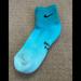Nike Accessories | 2/$25 Custom Nike Gradient Ankle Socks | Color: Blue | Size: Os